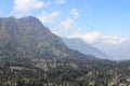 The atmosphere at Seruni Point in Bromo Tengger Semeru National Park, East Java, Indonesia