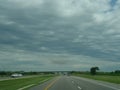 Atmospheric brown cloud, dark cloud over rural America