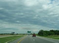 Atmospheric brown cloud, dark cloud over rural America