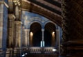 Interior of the Natural History Museum in Exhibition Road, South Kensington, London UK. The museum was built of terracotta