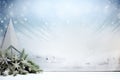 Atmospherical Christmas background Royalty Free Stock Photo