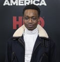 Ato Blankson-Wood at HBO Red Carpet Premiere of `The Plot Against America`