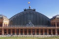 Atocha railway station in Madrid