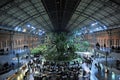 Atocha train station in Madrid, Spain