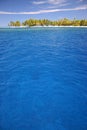 Atoll Rangiroa island Royalty Free Stock Photo