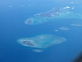 Atolls in the Java Sea