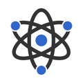 Atom, chemistry, neuron icon design