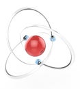 Atom Configuration 1 Royalty Free Stock Photo