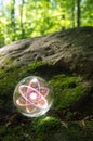 Atom Crystal Ball Nature Royalty Free Stock Photo