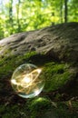 Atom Crystal Ball Nature