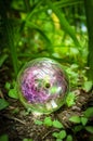 Atom Crystal Ball Nature Royalty Free Stock Photo