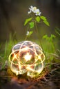 Atom Crystal Ball Nature Royalty Free Stock Photo