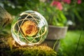 Atom Crystal Ball Nature Royalty Free Stock Photo