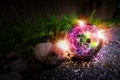 Atom Crystal Ball Nature Royalty Free Stock Photo