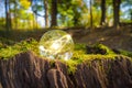 Atom Crystal Ball Nature