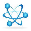Atom icon Royalty Free Stock Photo