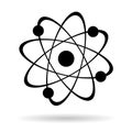 Atom icon Royalty Free Stock Photo