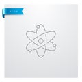 Atom Line Icon