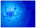 Atom molecular background