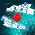 Atom Molecule Indicates Chemist Formula And Chemical