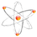 Atom nucleus Royalty Free Stock Photo