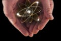 Atom Particle Hands