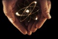 Atom Particle Hands