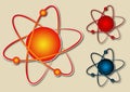 Atom symbol