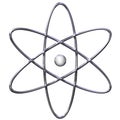 Atom Symbol Royalty Free Stock Photo