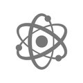 Atom vector icon