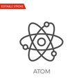 Atom Vector Icon