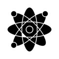 Atom Vector icon which can easily modify or edit Royalty Free Stock Photo