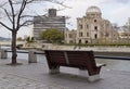 Atomic Bomb Dome in Hiroshima Royalty Free Stock Photo