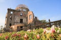 The Atomic bomb dome at Hiroshima Peace Memorial Park