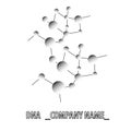 Atomic compound of DNA chemical compounds