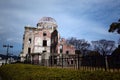 Atomic Dome of Hiroshima Peace Memorial Royalty Free Stock Photo