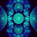 Atomic fractal