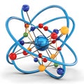 atomic model, AI-Generatet