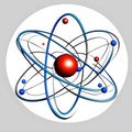 atomic model, AI-Generatet