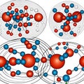 atomic model, AI-Generatet