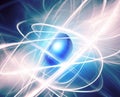 Atomic Nuclei abstract Royalty Free Stock Photo