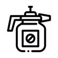 Atomizer Tool Icon Vector Outline Illustration