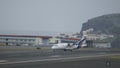 ATR 42 Swiftair EC-IVP Final for Landing at Madeira Funchal Airport 4K UltraH