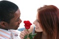 Atractive Interracial Couple Royalty Free Stock Photo