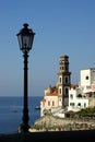 Atrani streetlight