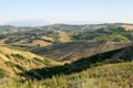 Atri Natural Park (Abruzzi), landscape at summer Royalty Free Stock Photo