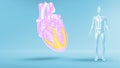 AV Node Signal or Atrioventricular Node Signal of Human Heart