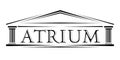 Atrium covered portico classical arch logo