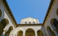 Atrium of Euphrasian basilica, Porec Royalty Free Stock Photo