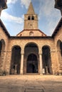 Atrium of the Euphrasian Basilica, Porec Royalty Free Stock Photo